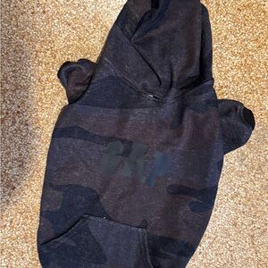 GAP Black Camouflage Pet Hoodie, S